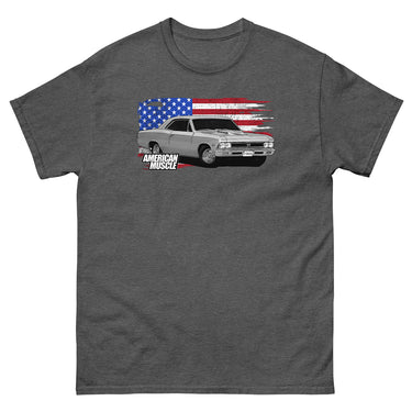 1966 Chevelle SS T-Shirt in grey From Aggressive Thread